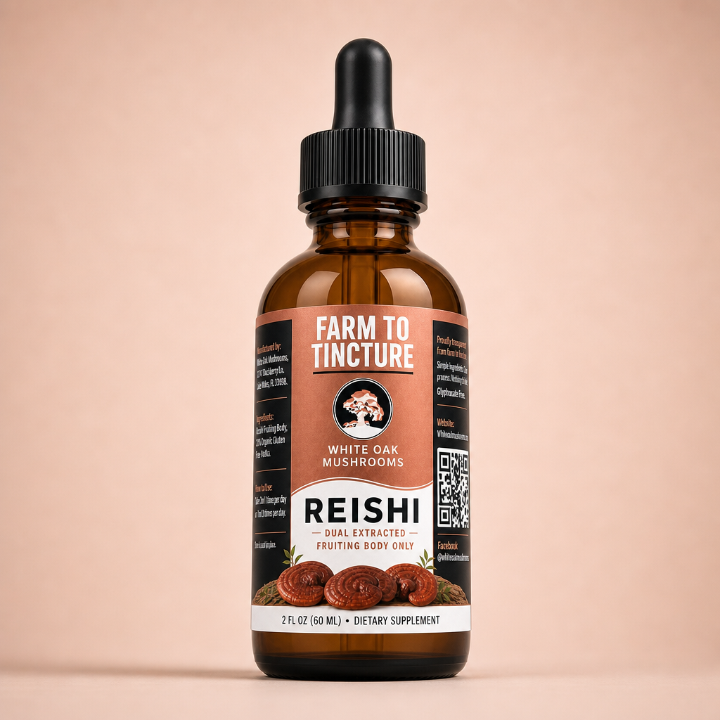 Reishi Mushroom Tincture (2 oz)